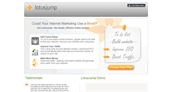 Desktop Screenshot of go.lotusjump.com