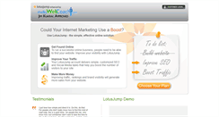 Desktop Screenshot of bizwebcoach.lotusjump.com