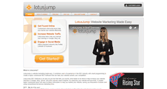 Desktop Screenshot of lotusjump.com