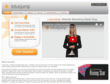 Tablet Screenshot of lotusjump.com